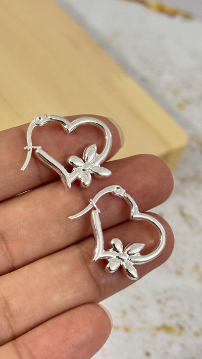 Aros Corazon Y Mariposa AB