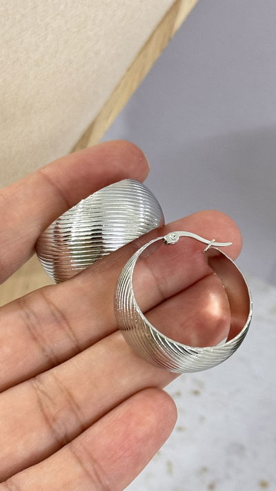 Aros Cubanas Labradas 30mm AQ