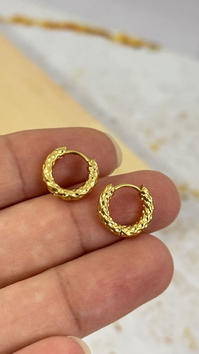 Aros Argollas Labradas 13mm AD