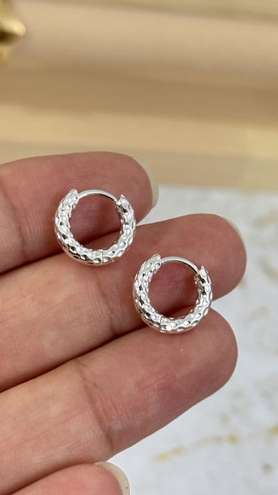 Aros Argollas Labradas 13mm AB