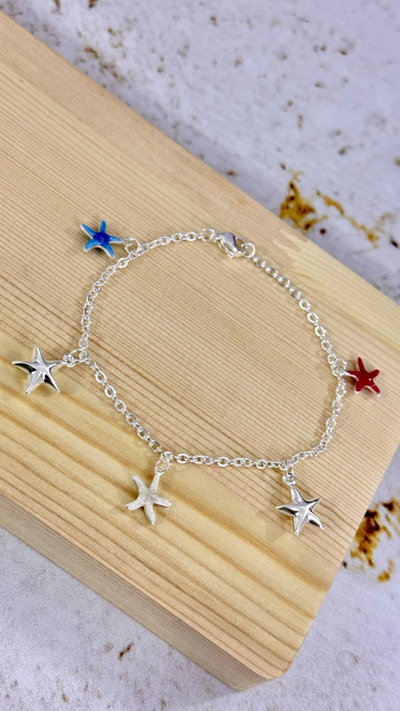Pulsera Estrellas De Mar AB