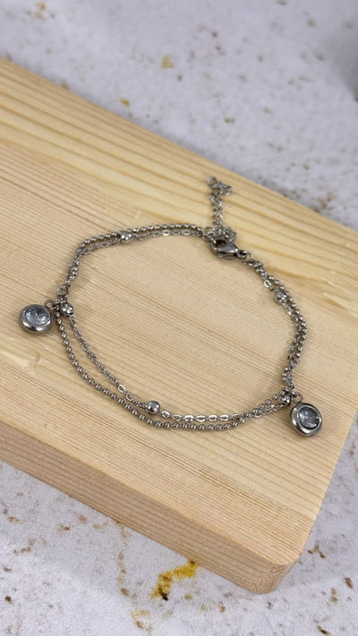 Pulsera Doble Cubic AQ