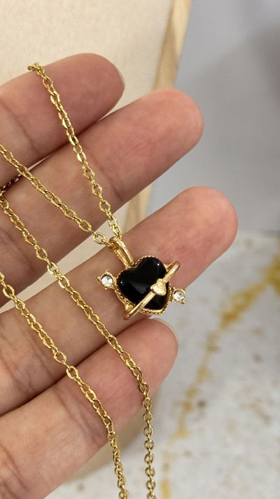 Conjunto Corazon Negro AD