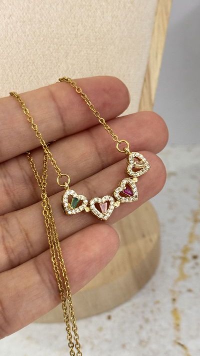 Conjunto Corazones Imantado AD