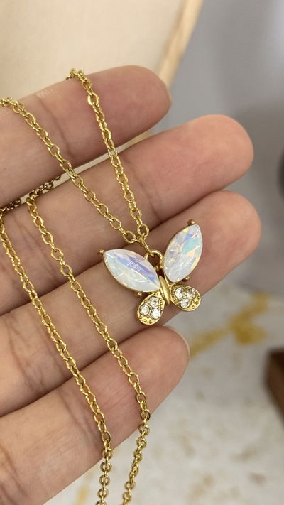 Conjunto Mariposa Piedra Lunar AD