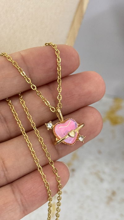 Conjunto Corazon Rosa AD