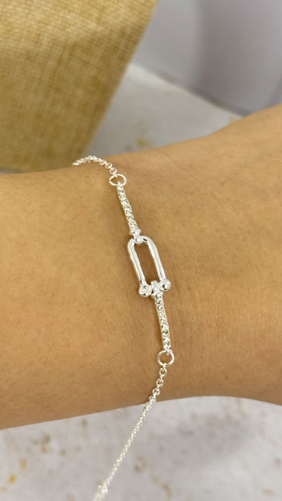 Pulsera Lena Con Strass AB