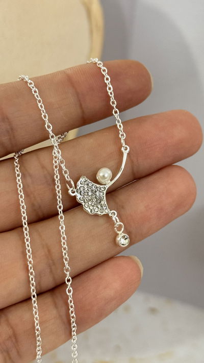 Collar Luci Con Perla Y Cubic AB