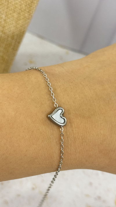 Pulsera Corazon Tornasol AQ