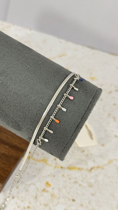 Pulsera Doble Colores AQ