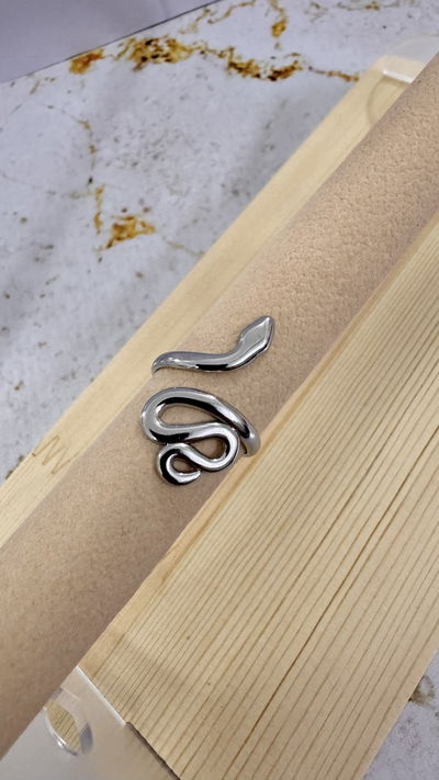 Anillo Serpiente AQ T.18