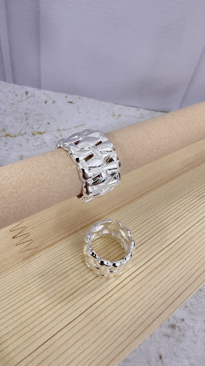 Anillo Laia Plateado T.18