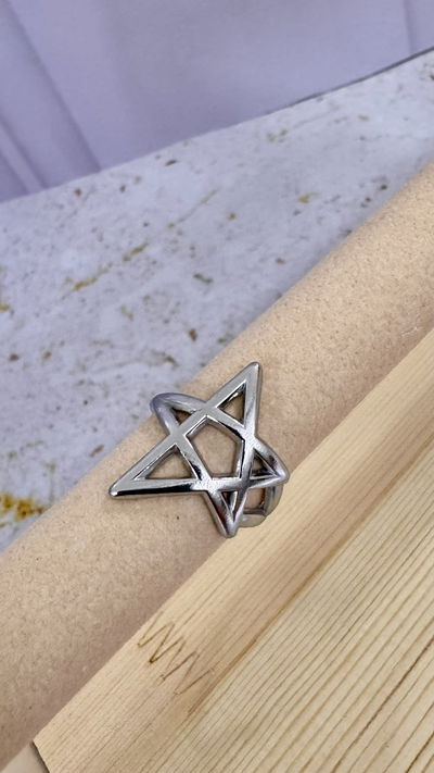 Anillo Estrella AQ T.18