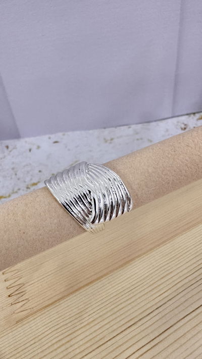 Anillo Plateado T.18 (OUTLET)