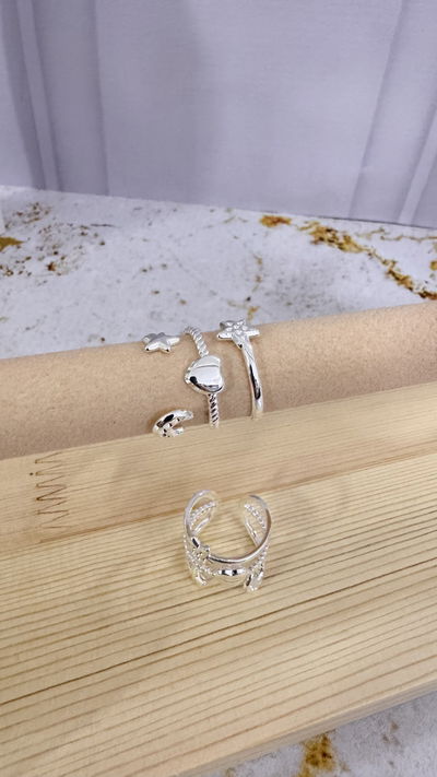 Anillo Triple AB T.18