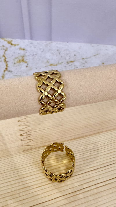 Anillo Entrelazado AD T.18