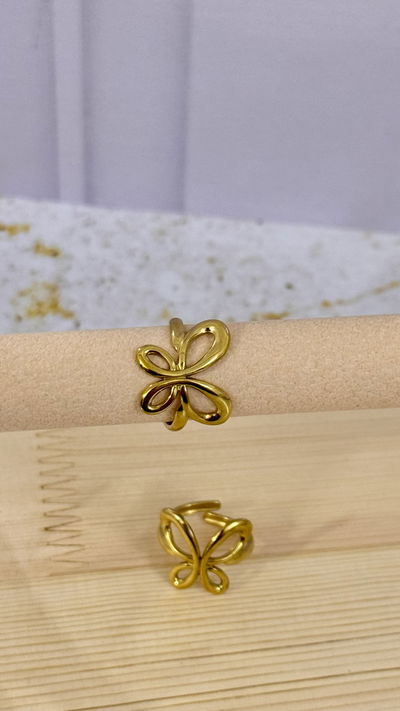 Anillo Mariposa AD T.18