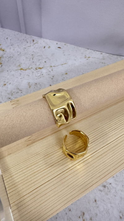 Anillo Thali Dorado T.18