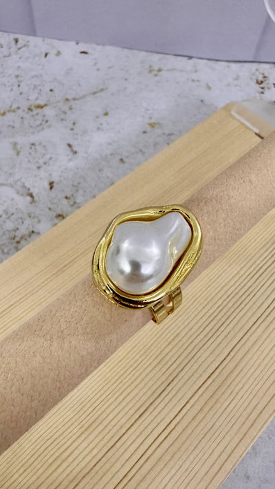 Anillo Somalia Dorado T.18