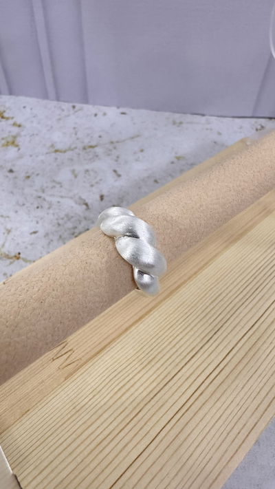 Anillo Cloe Plateado T.18