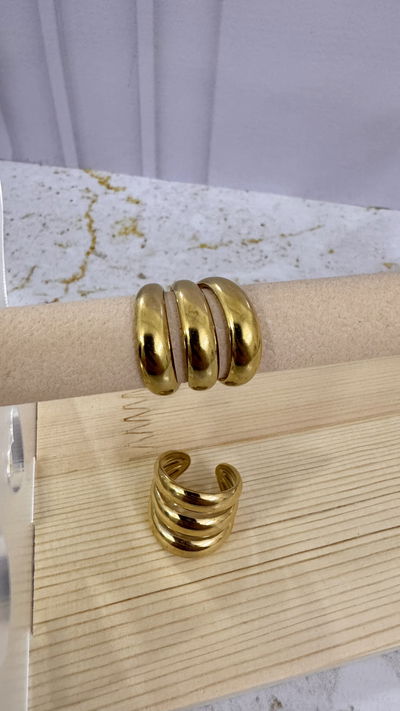 Anillo Triple AD T.18