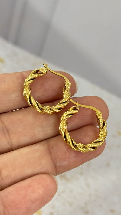 Argollas Trenzadas 20mm AD