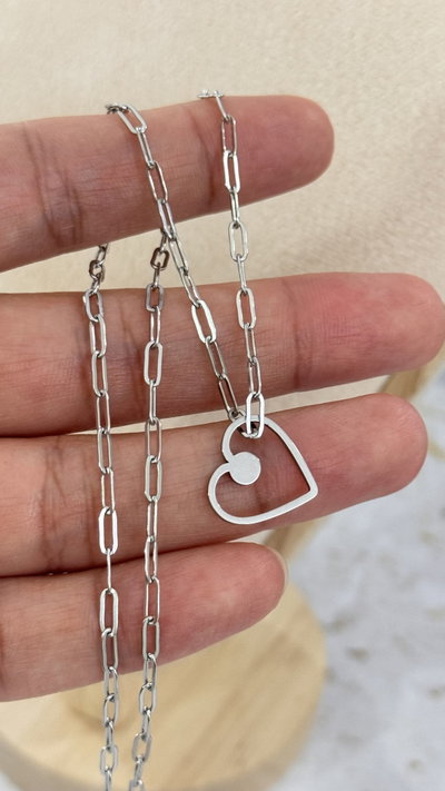 Conjunto Corazon Calado AQ