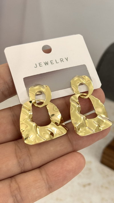 Aros Chapon Dorado