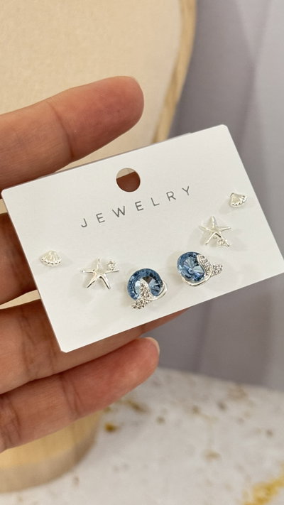 Set Aros Plateados