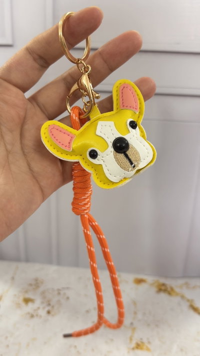 LLavero Perrito Amarillo