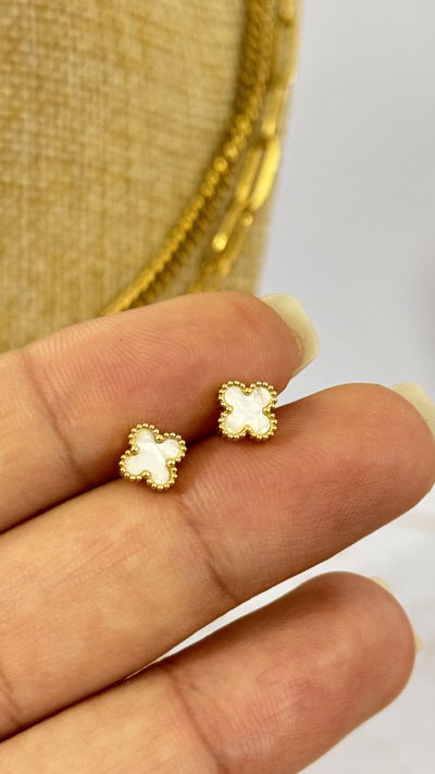 Aros Trébol Blanco AD