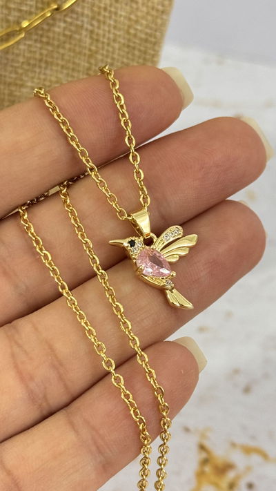 Conjunto Colibrí Rosa AD
