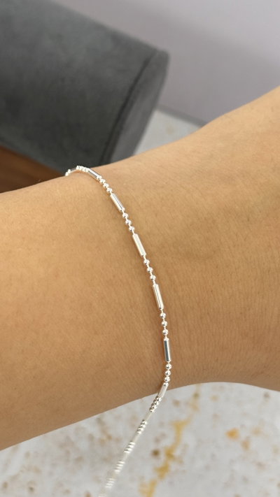 Pulsera Bolita Con Tubito AB