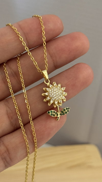 Collar Girasol Giratorio AD