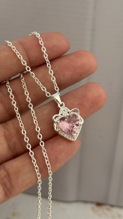 Conjunto Corazon Rosa AB