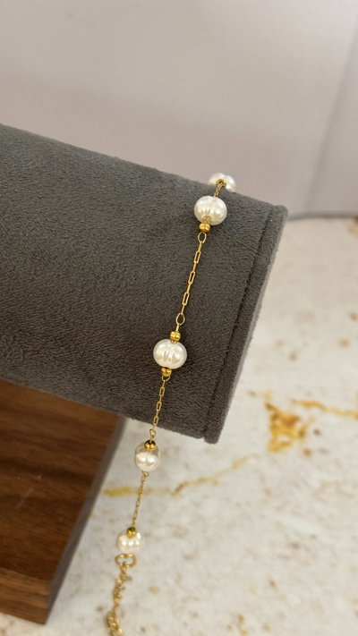 Pulsera Con Perlitas AD