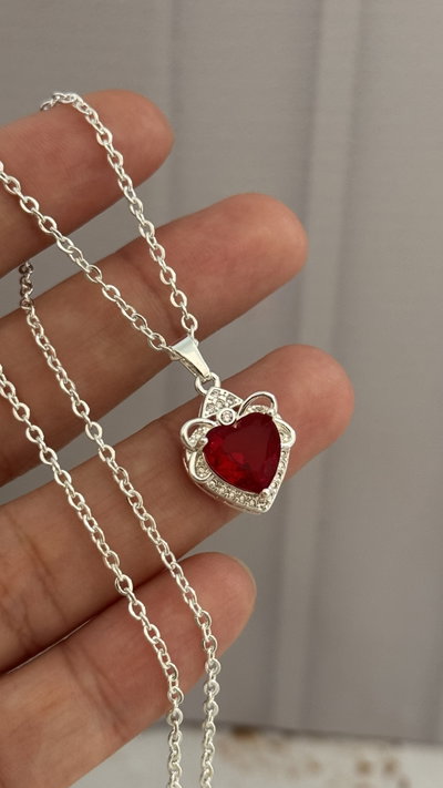 Conjunto Corazon Rojo AB