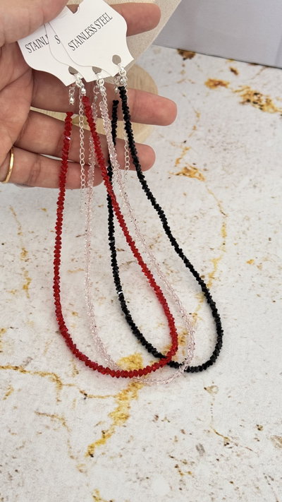 Collar Cristales AB