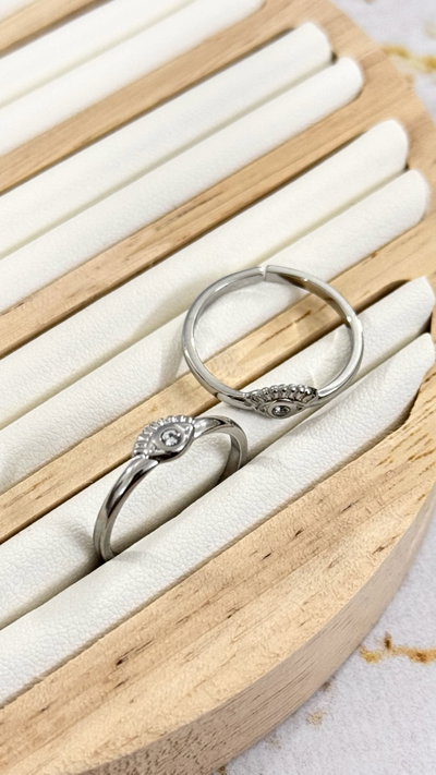 Anillo Ojito Con Micropave AQ
