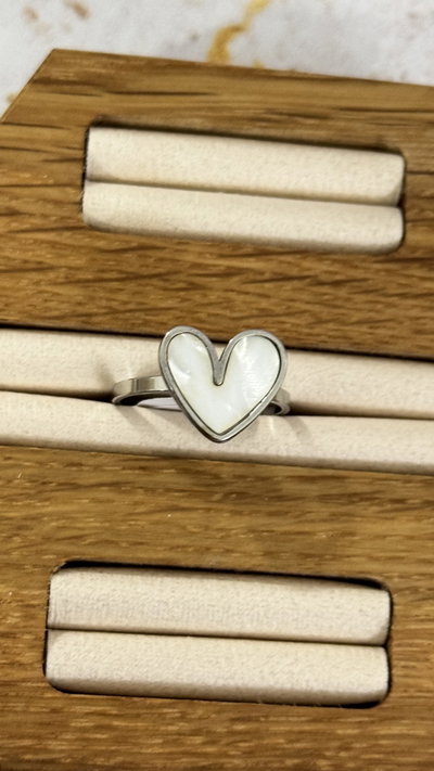 Anillo Corazon AQ