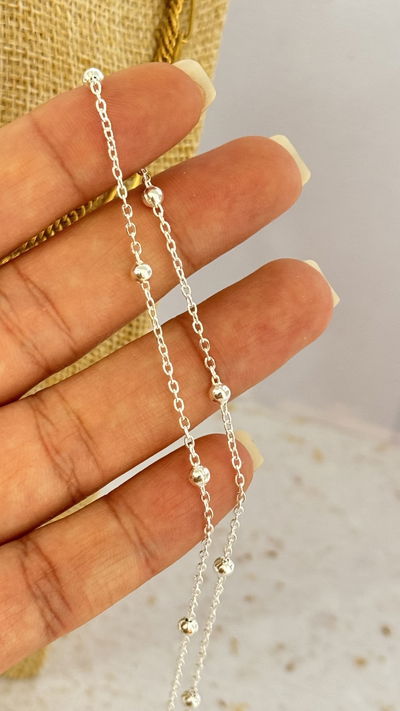 Cadena con Bolitas AB 50cm