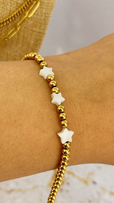 Pulsera Bolitas Estrella AD