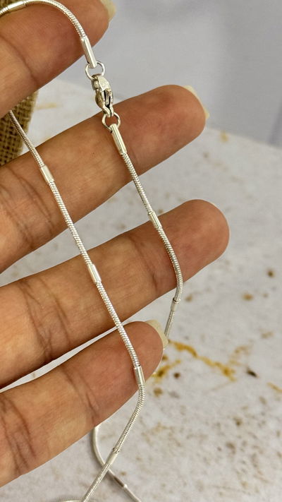 Cadena Cola de Rata Tubo AB (OUTLET)