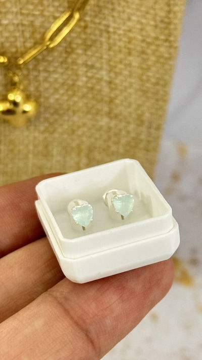 Abridor Corazón Cubic Piedra Lunar