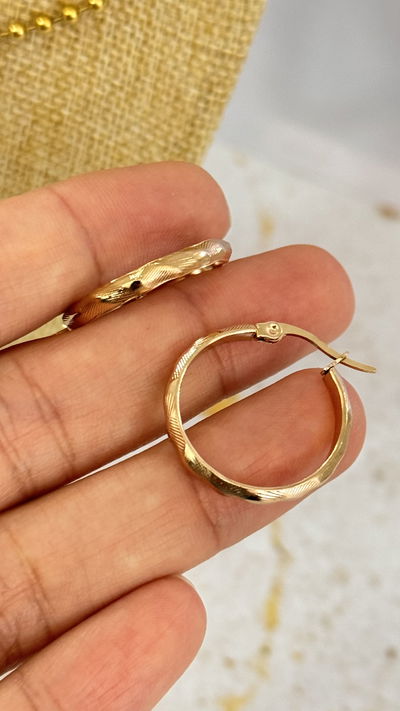 Argollas Labradas AR 25mm 