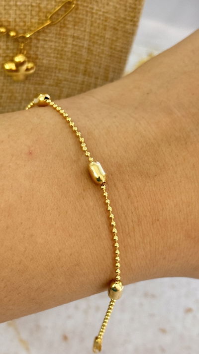 Pulsera Bolita Oval AD