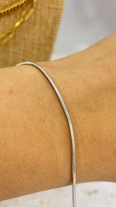 Pulsera Cola de Rata Cuadrada AQ