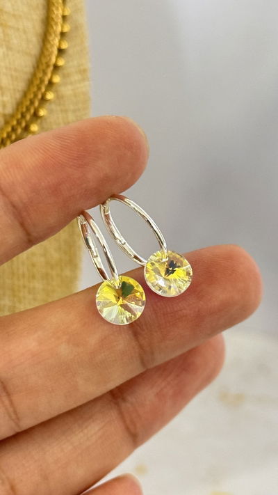 Argollas Cubic Tornasol AB