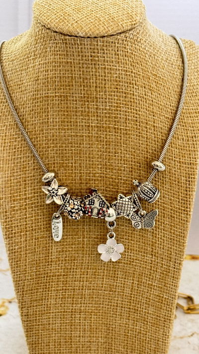 Collar Charms Flor 