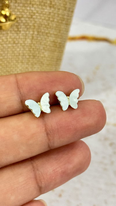 Aros Mariposa Celeste AD